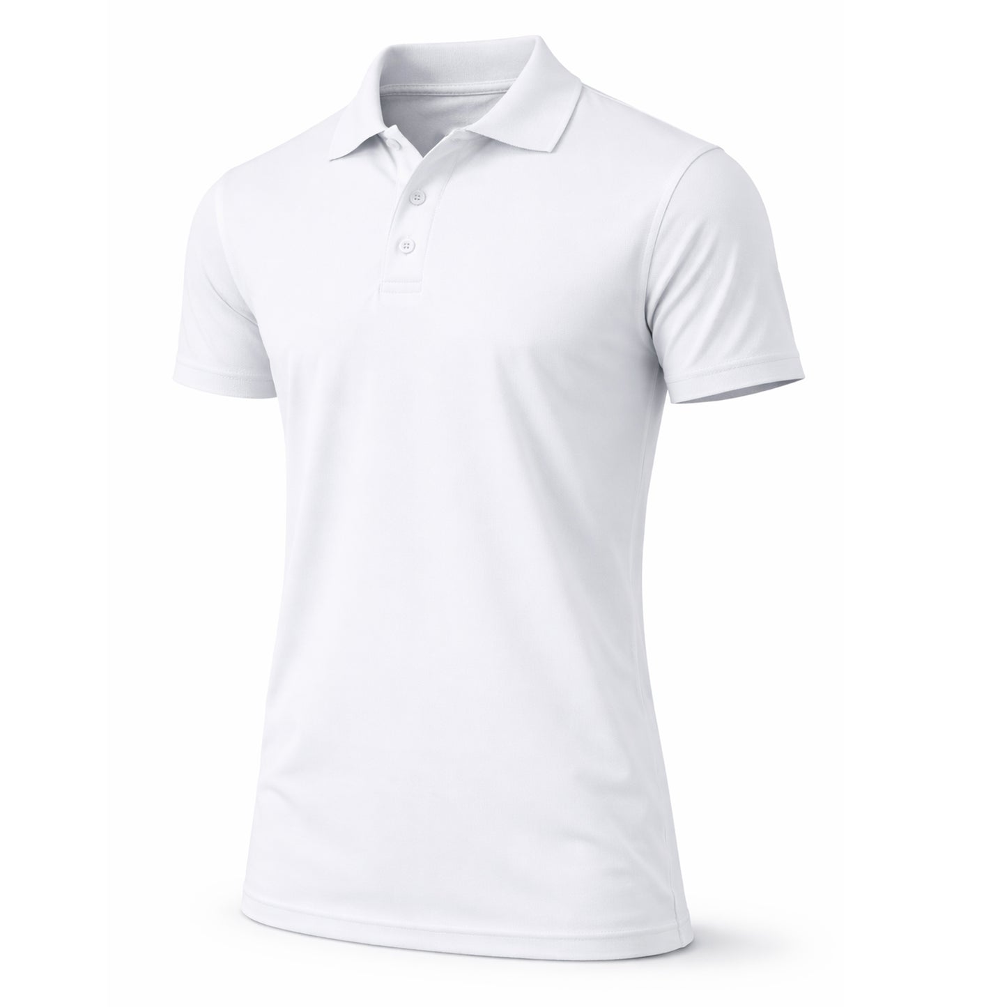 Men's Dry Fit Moisture-Wicking Polo Shirt