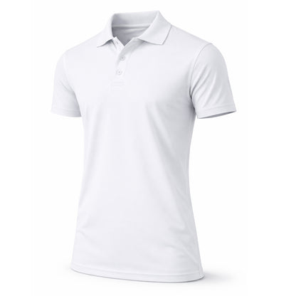 Men's Dry Fit Moisture-Wicking Polo Shirt