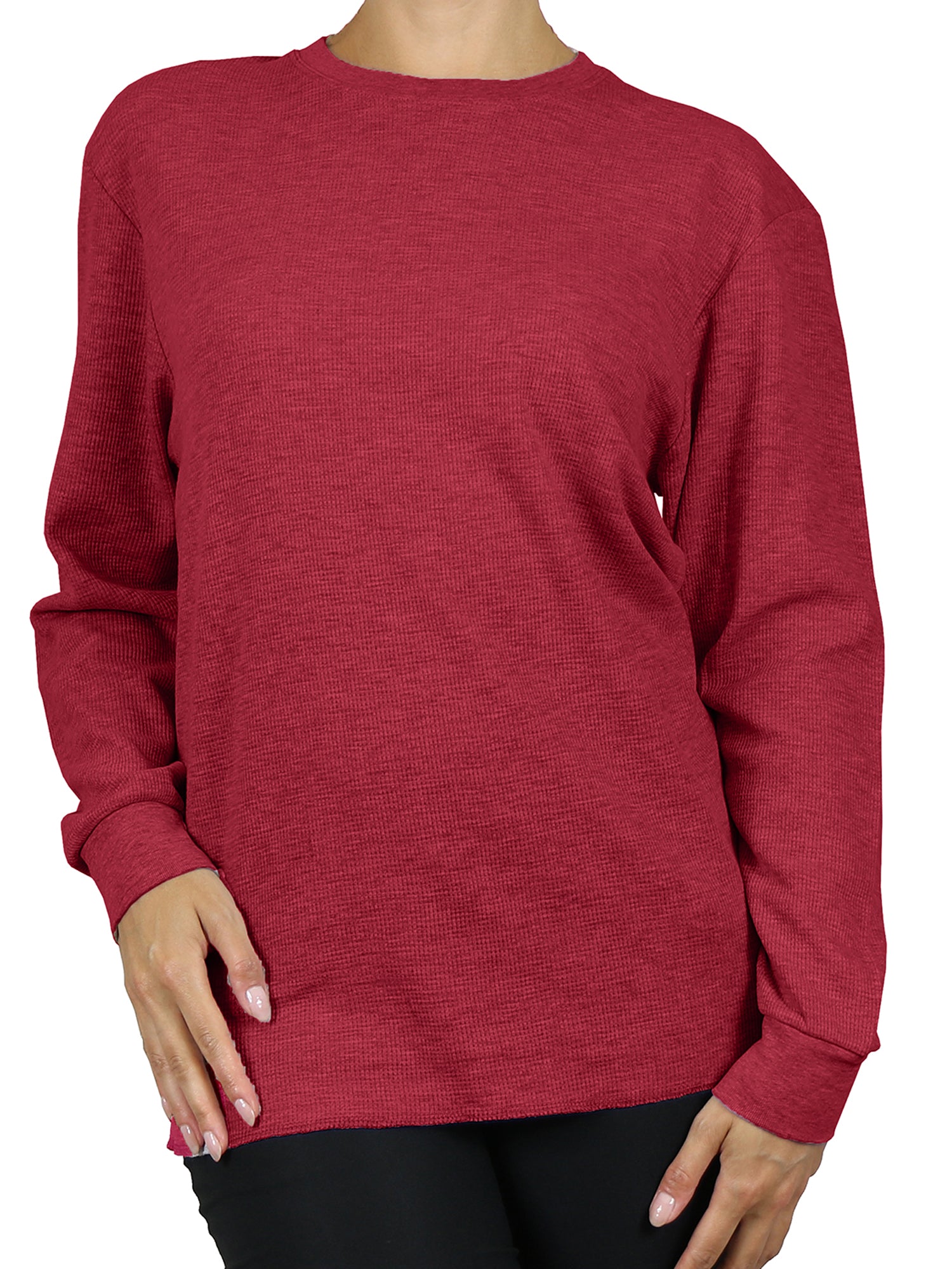 Women's Long Sleeve Oversize Loose Fit Thermal Shirts (Sizes, S-5XL) - GalaxybyHarvic
