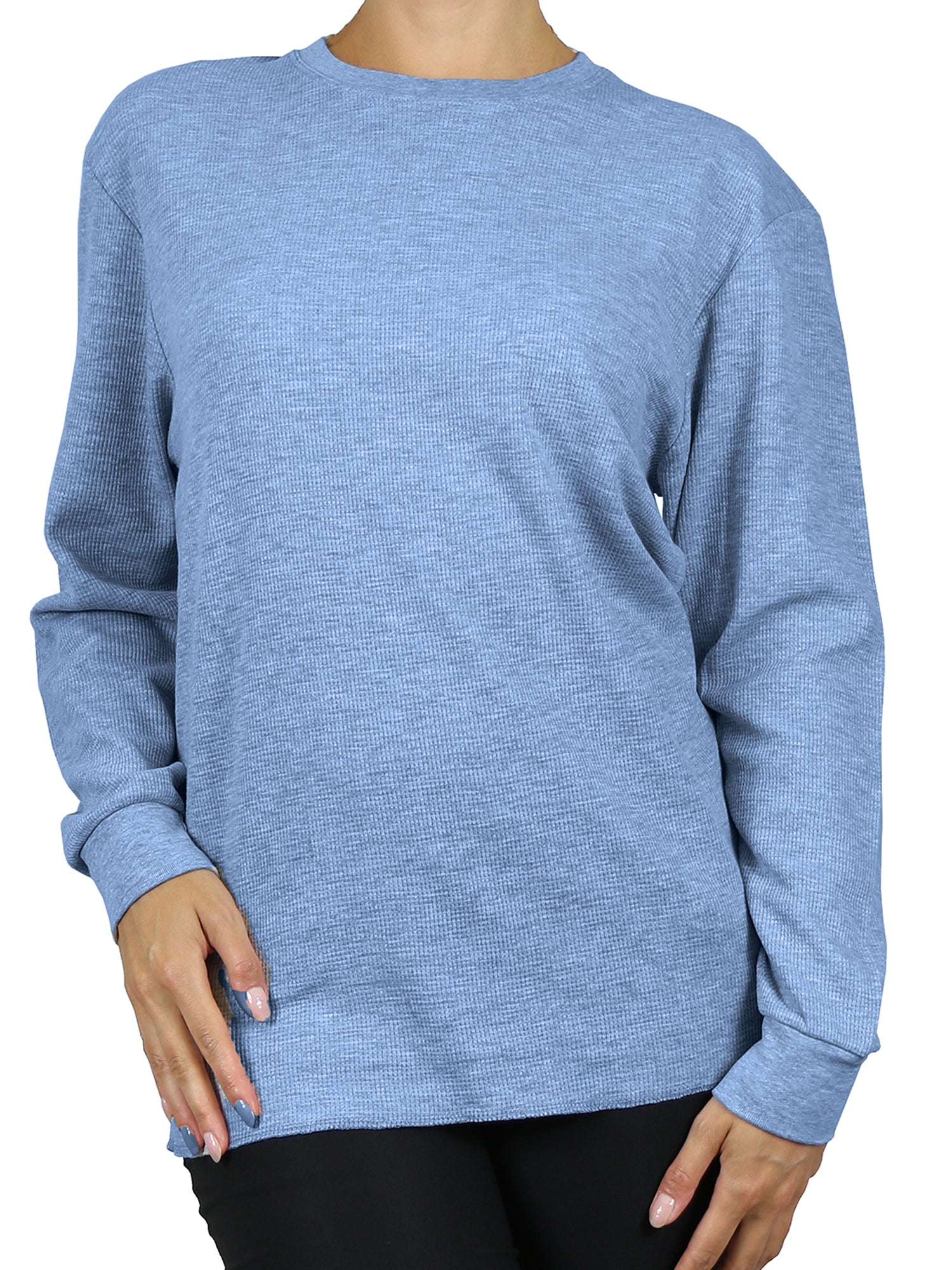 Women's Long Sleeve Oversize Loose Fit Thermal Shirts (Sizes, S-5XL) - GalaxybyHarvic