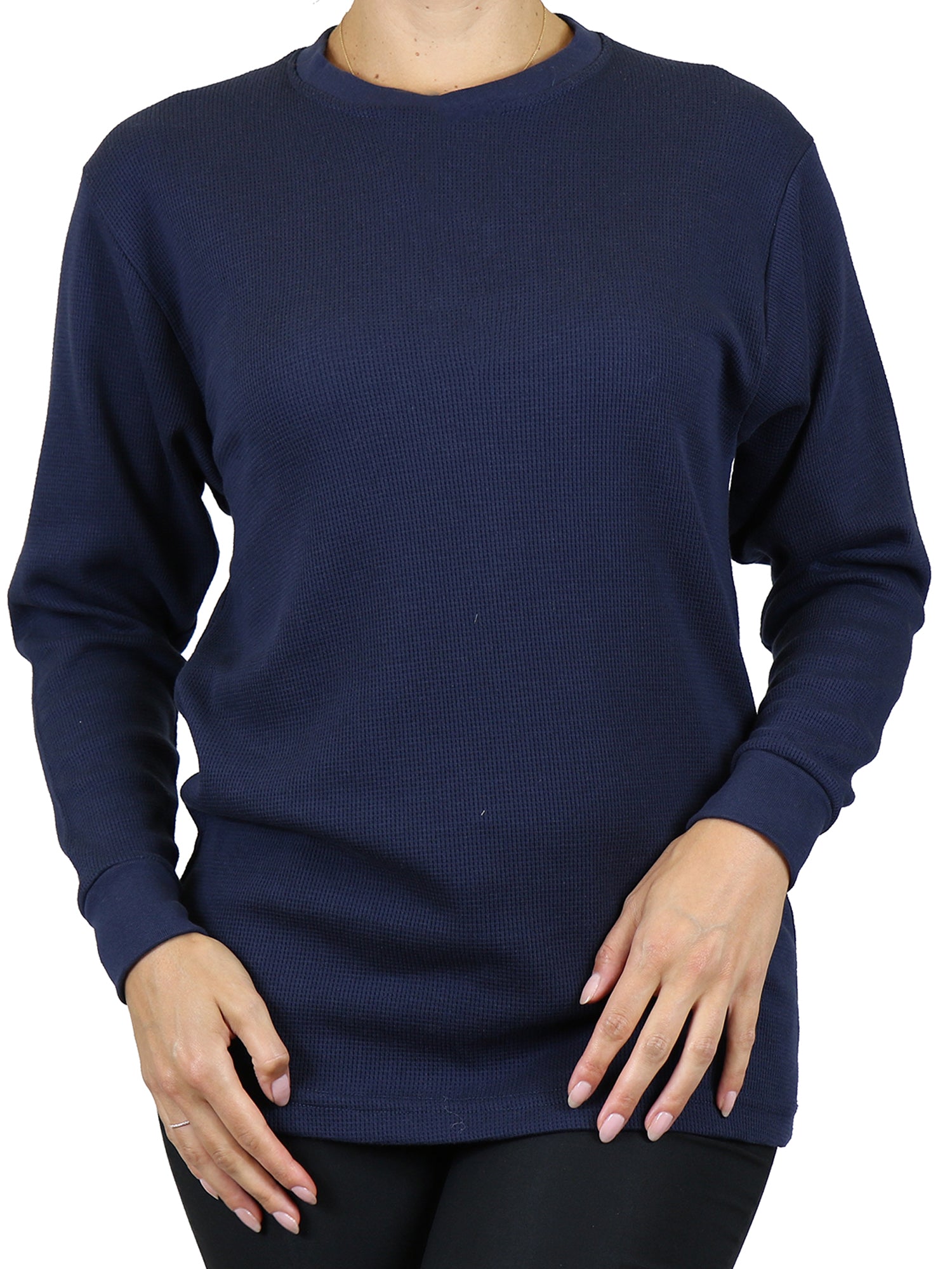 Women's Long Sleeve Oversize Loose Fit Thermal Shirts (Sizes, S-5XL) - GalaxybyHarvic