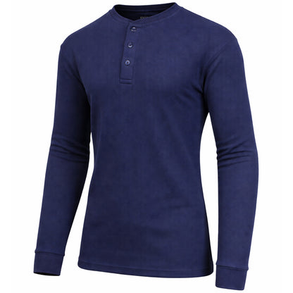 Men's Thermal Crew Neck Shirt - GalaxybyHarvic