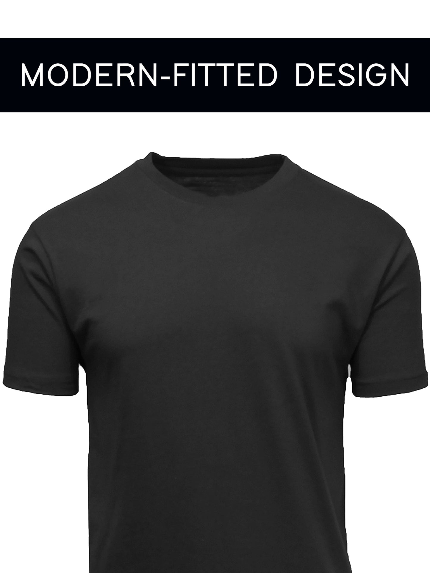 8-Pack Men's Short Sleeve Crew Neck  Cotton Blend Classic Tee (S-3XL)