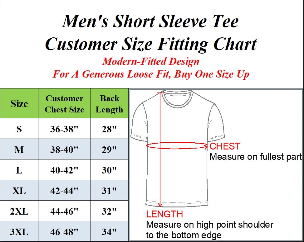 8-Pack Men's Short Sleeve Crew Neck  Cotton Blend Classic Tee (S-3XL)