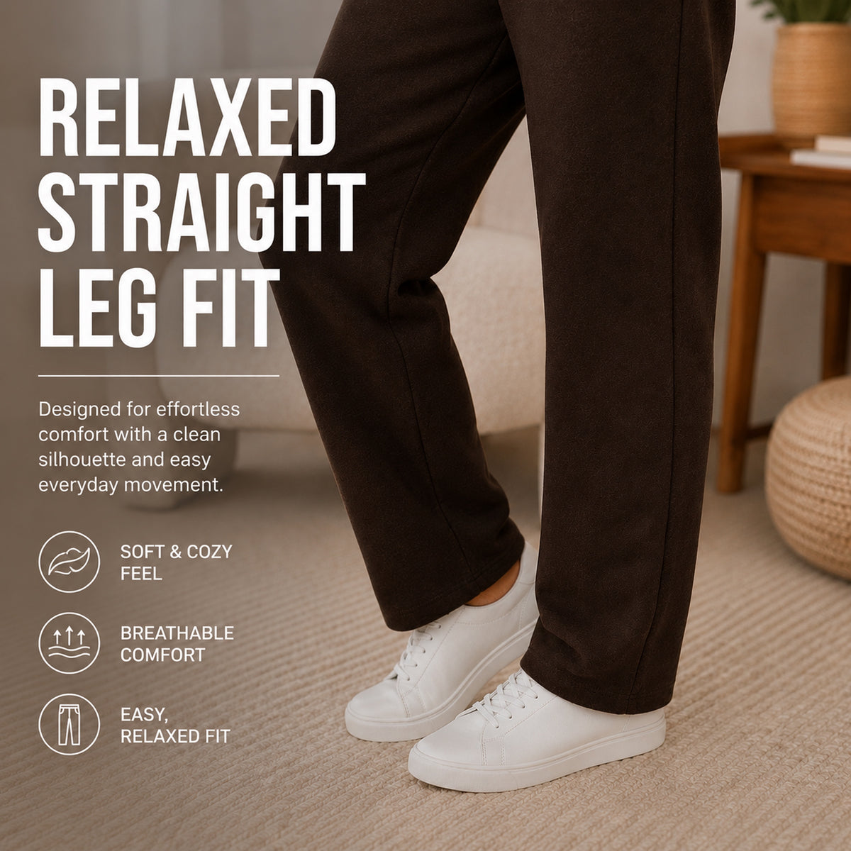3-Pack Women's Loose Fit Fleece Jogger Sweatpants (S-3XL) - GalaxybyHarvic