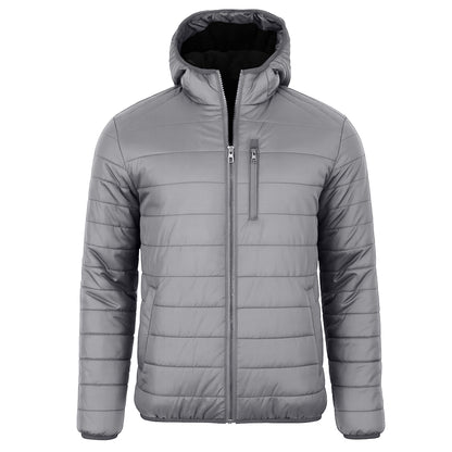 Men's Sherpa Lined Hooded Puffer Jacket