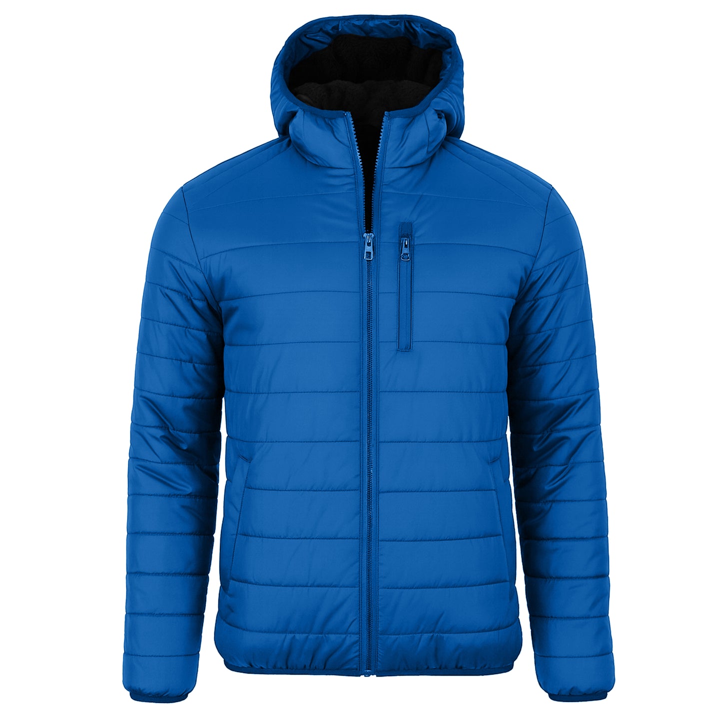 Men's Sherpa Lined Hooded Puffer Jacket