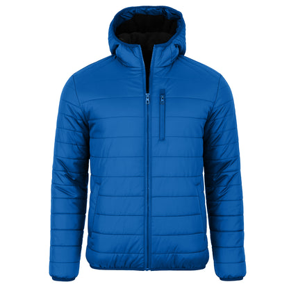 Men's Sherpa Lined Hooded Puffer Jacket
