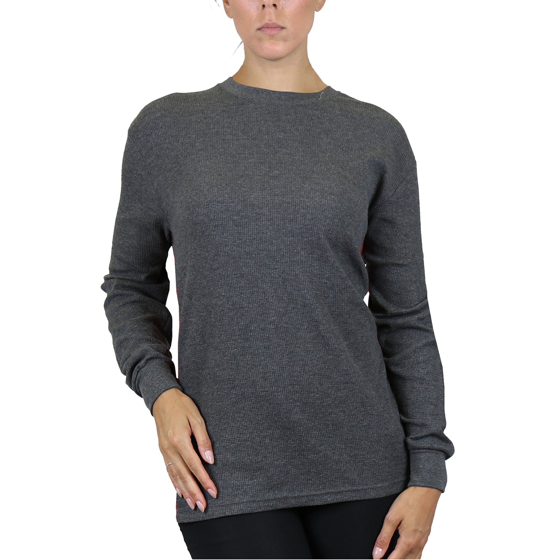 5-Pack Women's Long Sleeve Oversize Loose Fit Thermal Shirts (Sizes, S-5XL) - GalaxybyHarvic