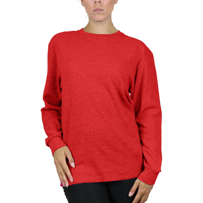 5-Pack Women's Long Sleeve Oversize Loose Fit Thermal Shirts (Sizes, S-5XL) - GalaxybyHarvic