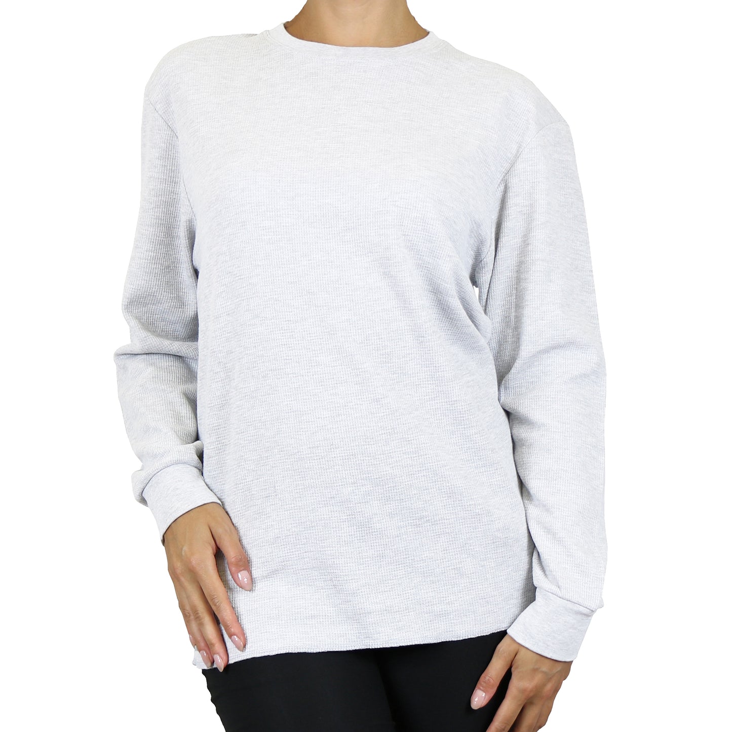 Women's Long Sleeve Oversize Loose Fit Thermal Shirts (Sizes, S-5XL) - GalaxybyHarvic