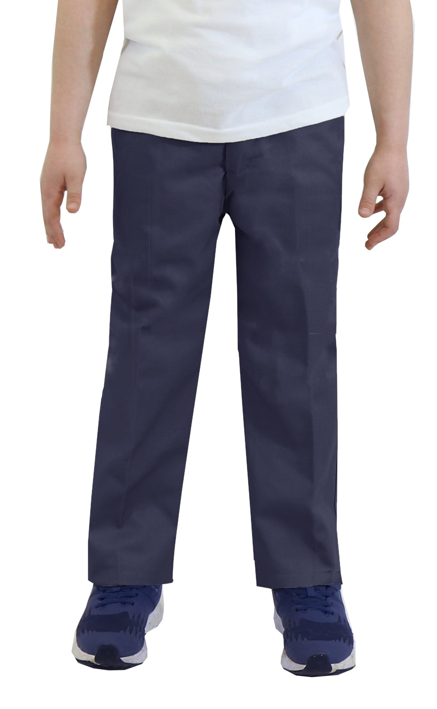 Boys Flat Front School Uniform Pants - Sizes 4-20 - GalaxybyHarvic