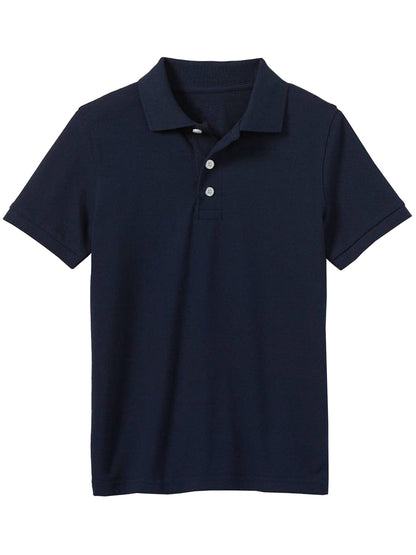 Young Boy's Short Sleeve Polo Shirt (Sizes 4-7) - GalaxybyHarvic