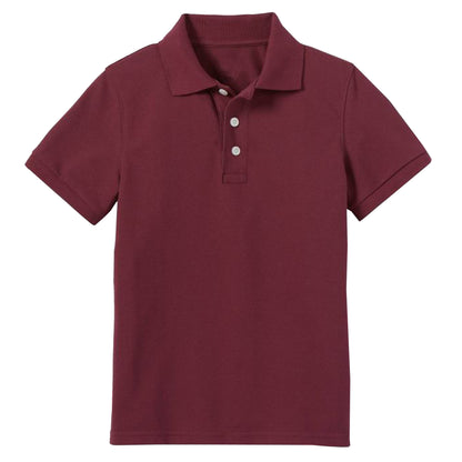 Young Boy's Short Sleeve Polo Shirt (Sizes 4-7) - GalaxybyHarvic