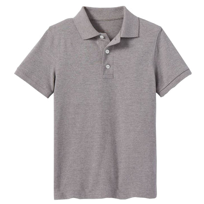 Young Boy's Short Sleeve Polo Shirt (Sizes 4-7) - GalaxybyHarvic