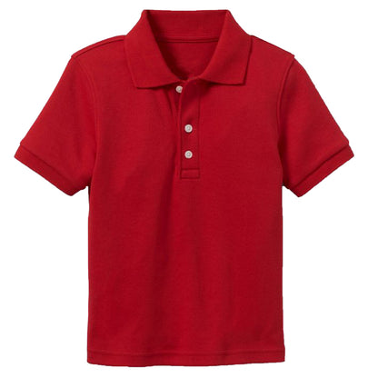 Young Boy's Short Sleeve Polo Shirt (Sizes 4-7) - GalaxybyHarvic