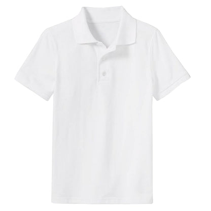 Young Boy's Short Sleeve Polo Shirt (Sizes 4-7) - GalaxybyHarvic