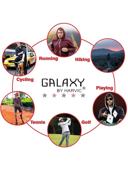 Mens Regular Fit Heavyweight Sherpa Fleece Lined Hoodie (S-2XL) - GalaxybyHarvic