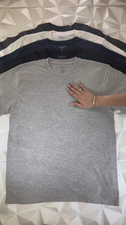 4-Pack Men's Casual Crew Neck T-Shirt Tee (S-3XL)
