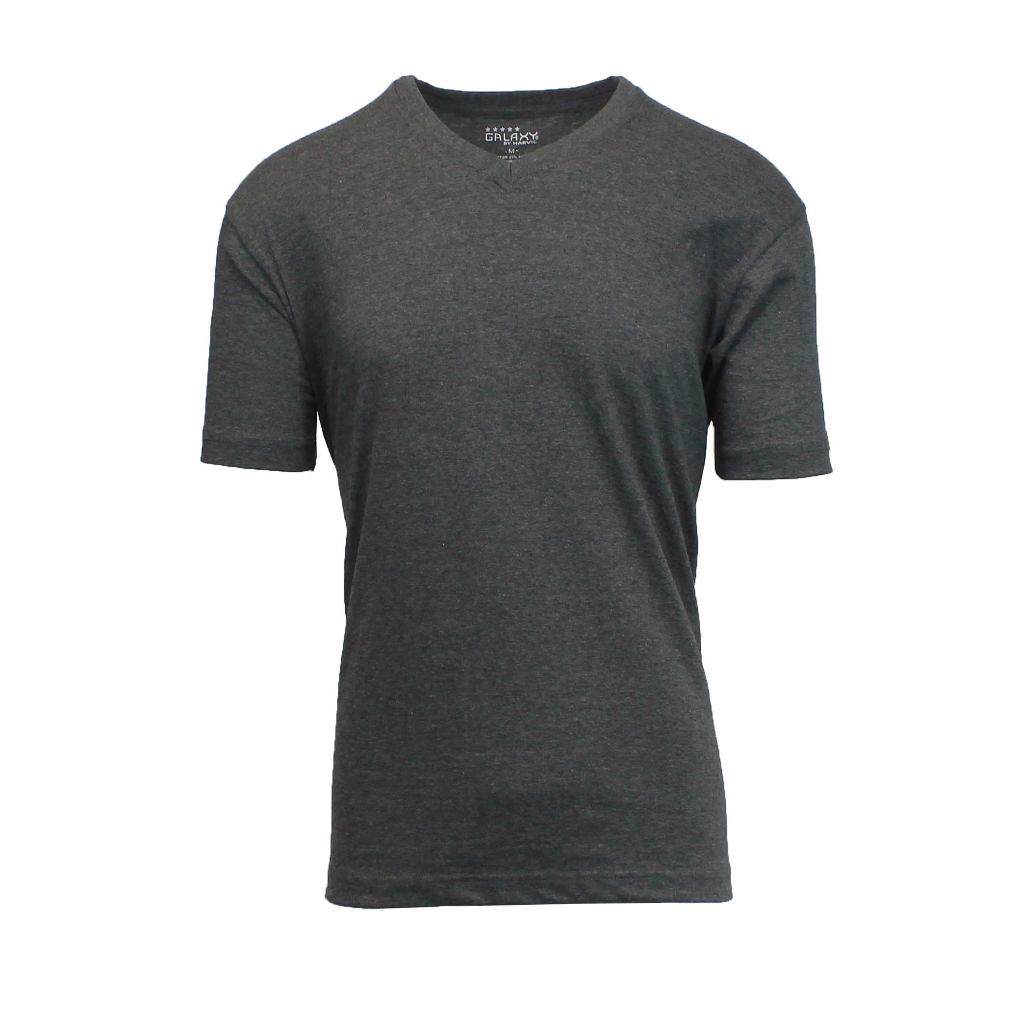 Dark grey v 2024 neck t shirt