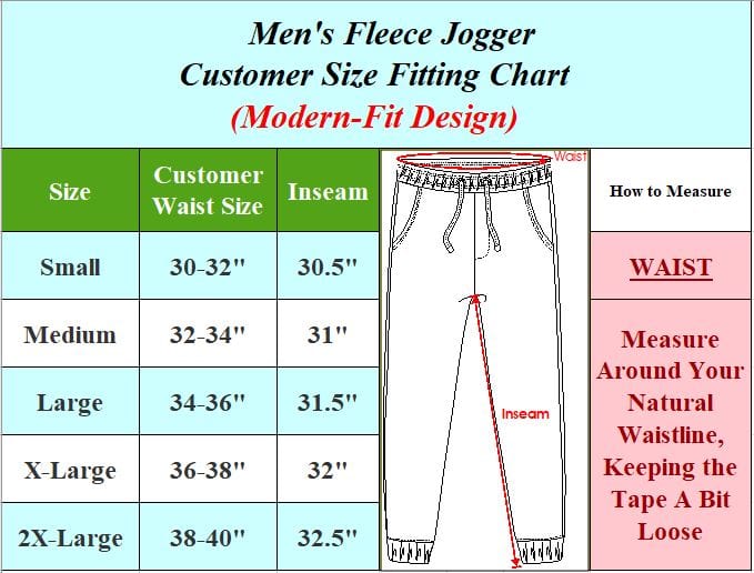 Mens slim fit online fleece joggers