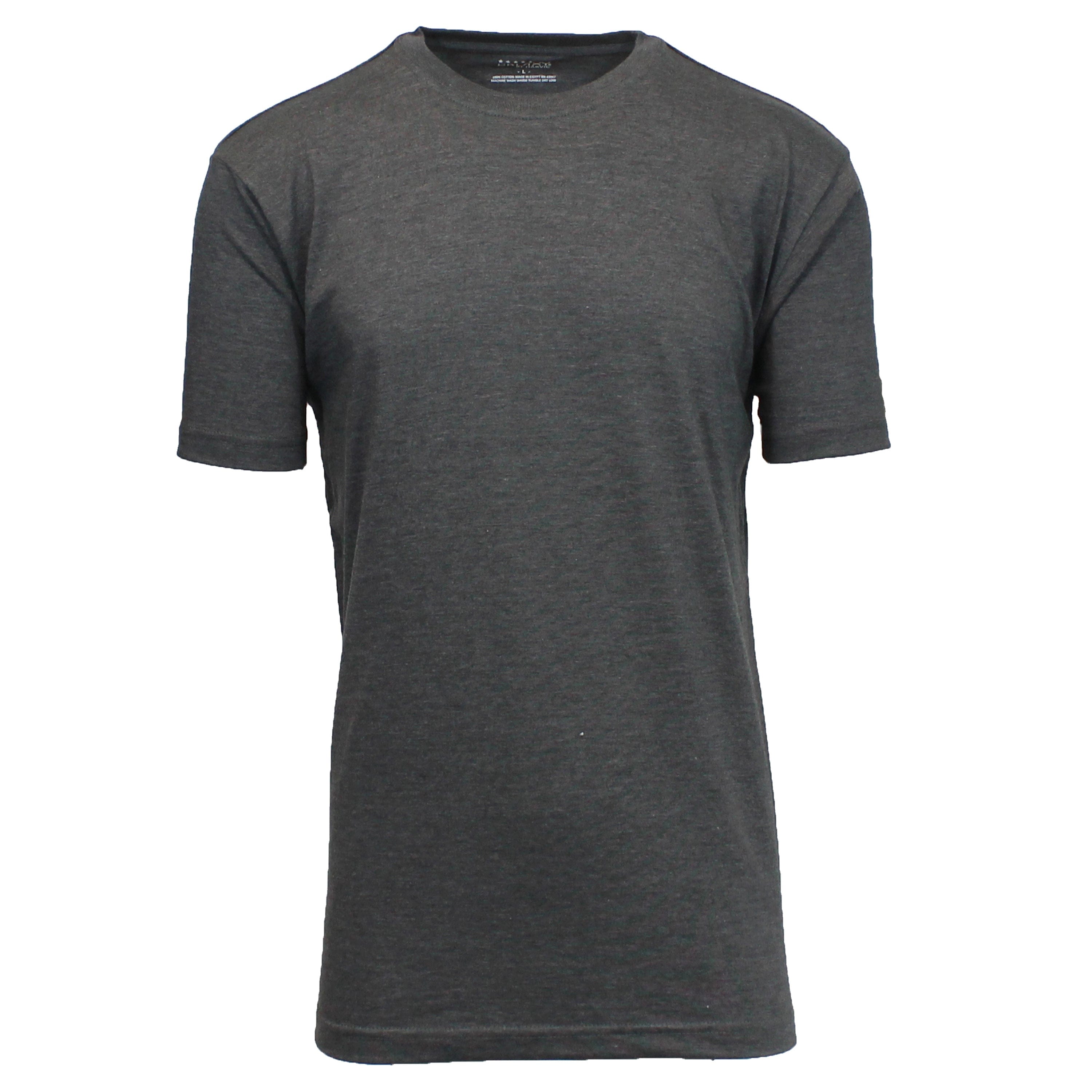 Gray round hot sale neck t shirt