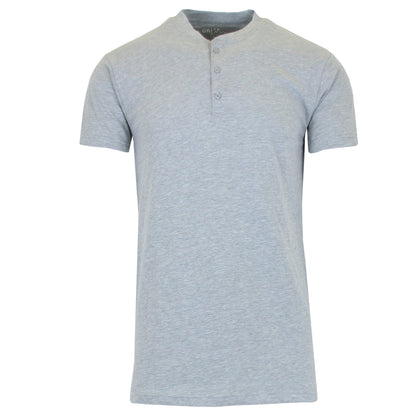 Men's Short Sleeve Henley T-Shirt - GalaxybyHarvic