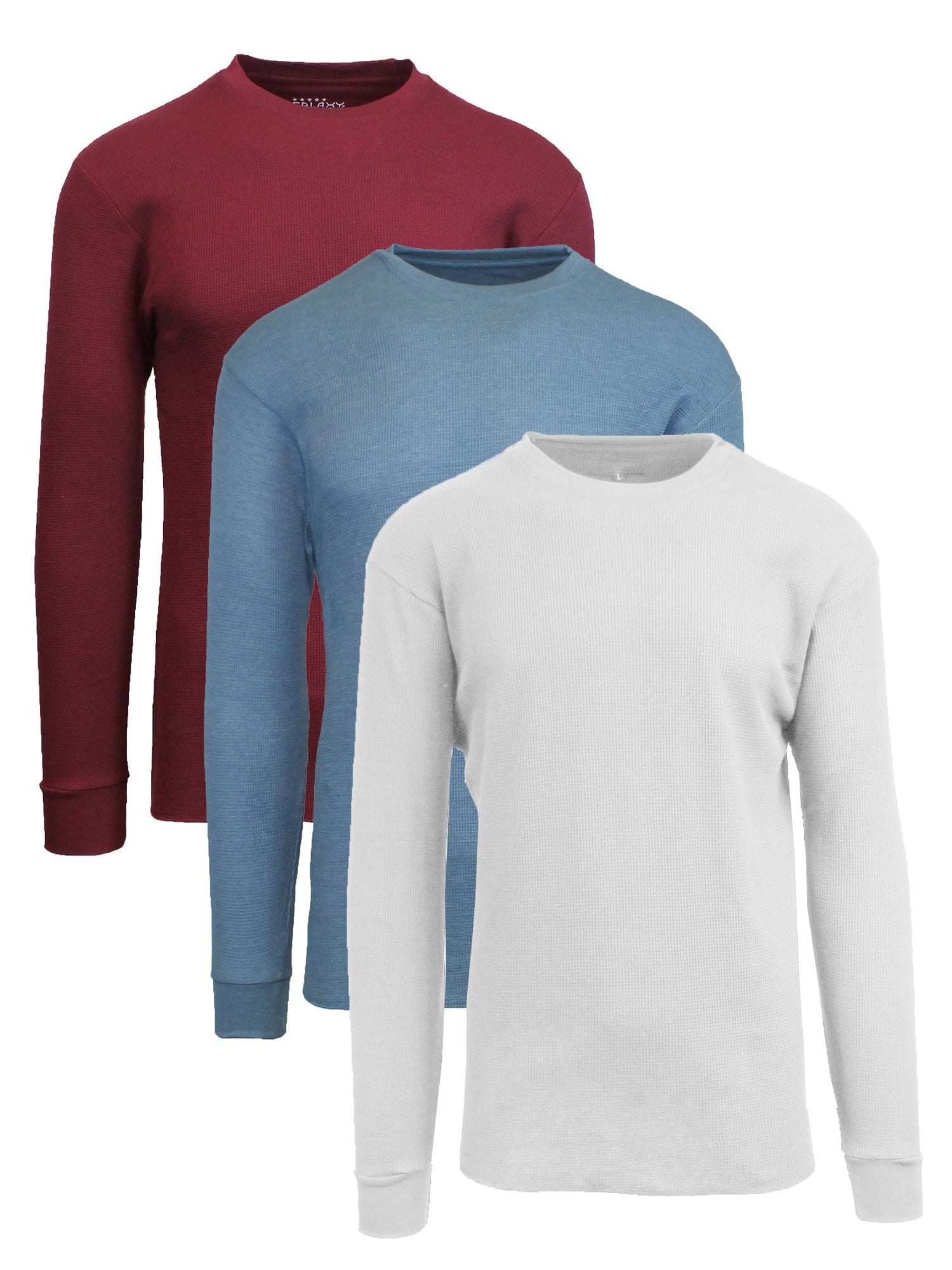 Men s Long Sleeve Thermal Shirts 3 Pack GalaxybyHarvic