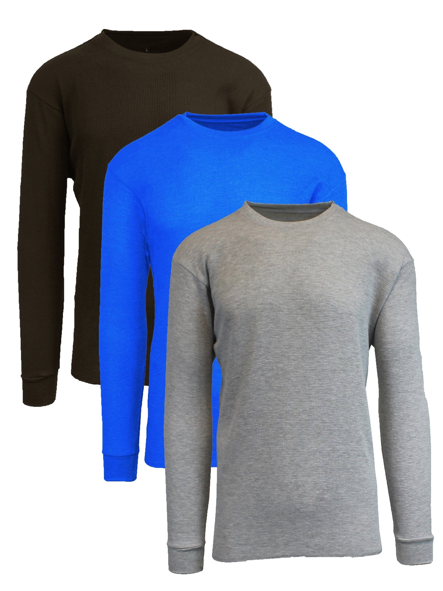 Men's Long Sleeve Thermal Shirts (3-Pack) - GalaxybyHarvic