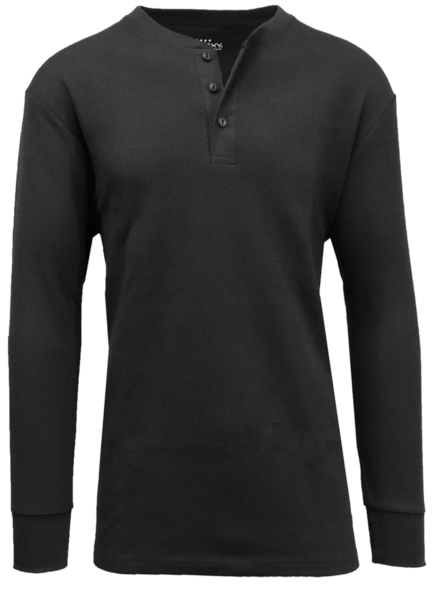 Men's Henley Thermal Long Sleeve - GalaxybyHarvic
