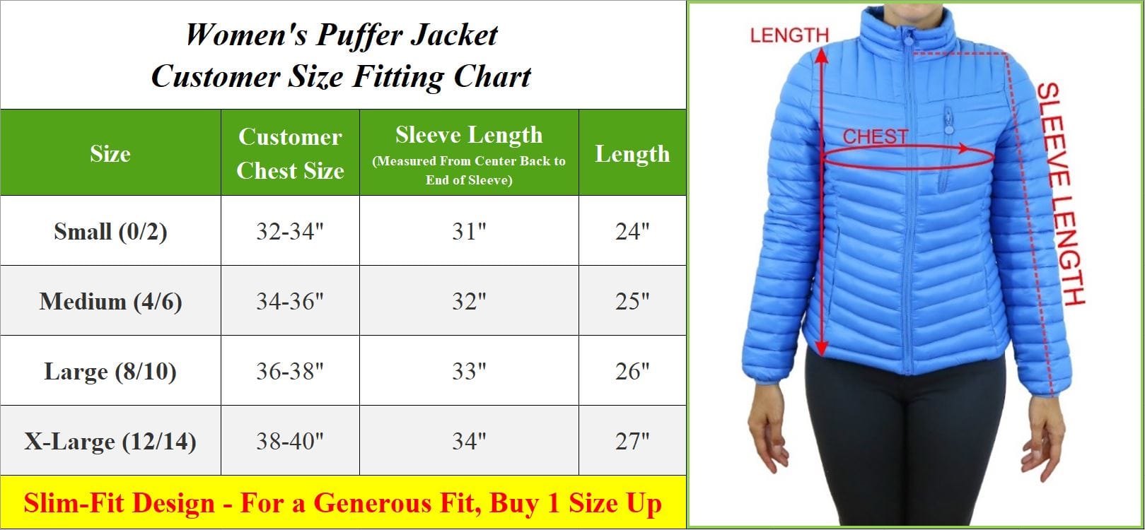 Sngxgn Women's Lightweight Puffer Jacket