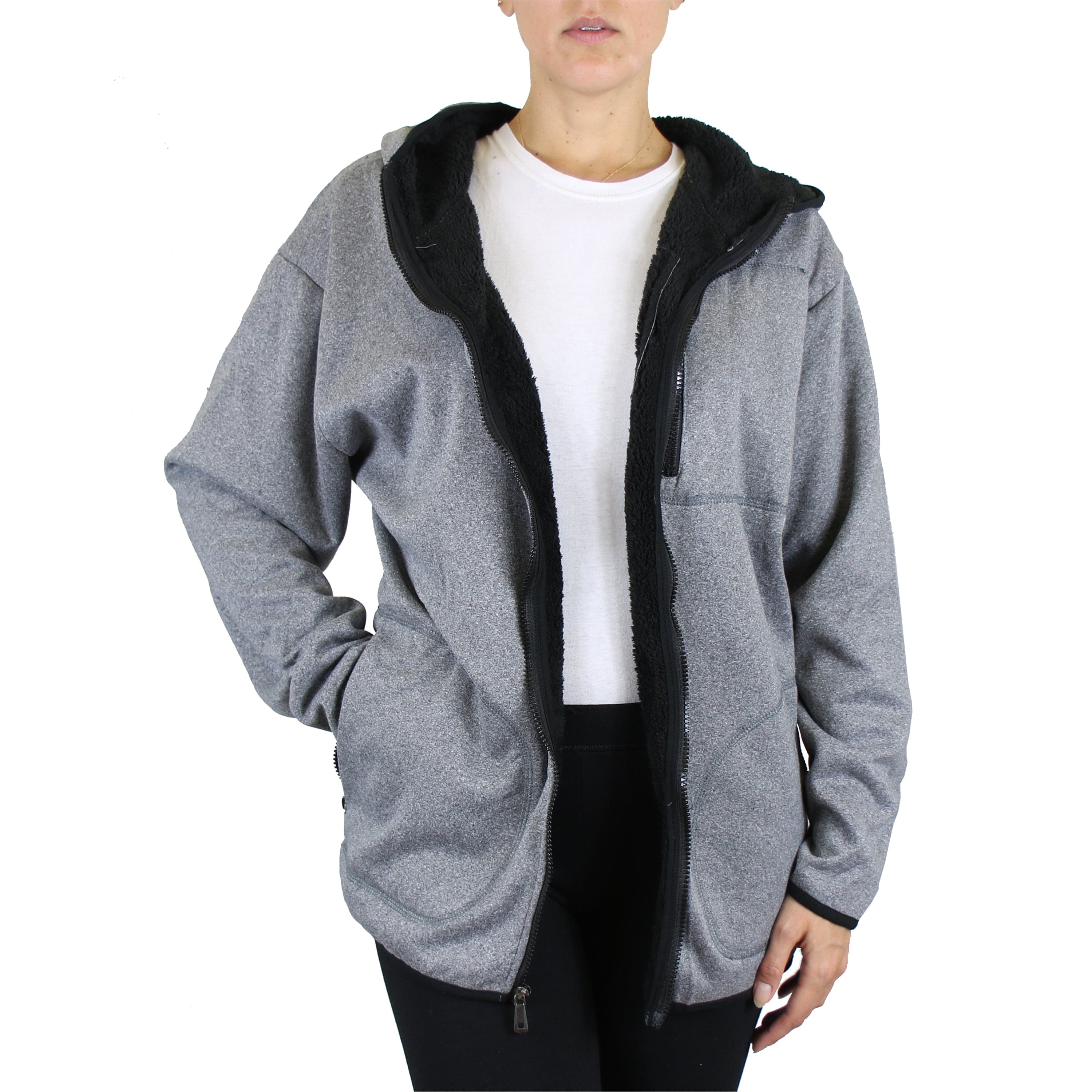 Women's tech sherpa pullover cheap hoodie