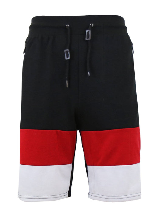 Mens French Terry Sweat Shorts W Contrast Trim - GalaxybyHarvic