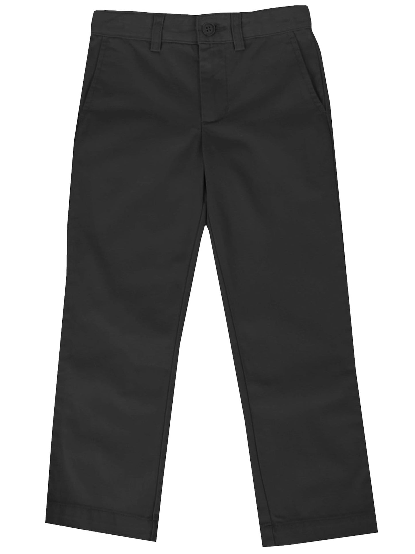 Boys Classic Flat Front School Uniform Pants - Sizes 4-20